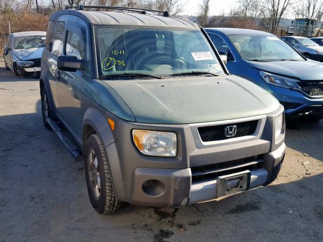 5J6YH28583L034305 - 2003 HONDA ELEMENT EX GREEN photo 1