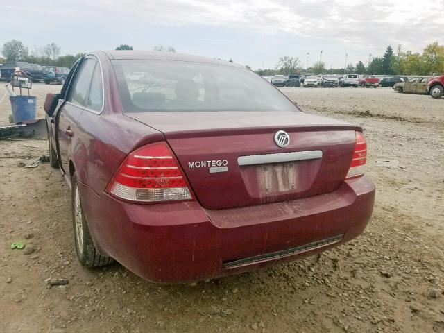 1MEFM42166G617106 - 2006 MERCURY MONTEGO PR 红色 照片 3