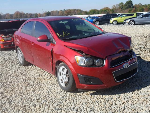 1G1JA5SH5E4233169 - 2014 CHEVROLET SONIC LS 红色 照片 1