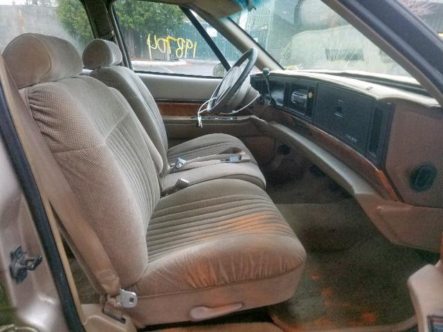 1G4HP53L7PH478098 - 1993 BUICK LESABRE CU TAN photo 5