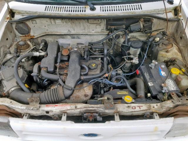 KNJPT06H6P6113796 - 1993 FORD FESTIVA GL WHITE photo 7