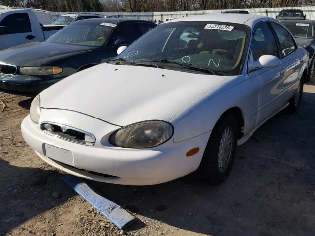 1MELM50U4VG647600 - 1997 MERCURY SABLE GS WHITE photo 2