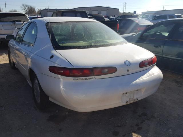 1MELM50U4VG647600 - 1997 MERCURY SABLE GS WHITE photo 3