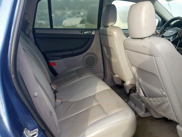 2A8GM48L87R211190 - 2007 CHRYSLER PACIFICA BLUE photo 6