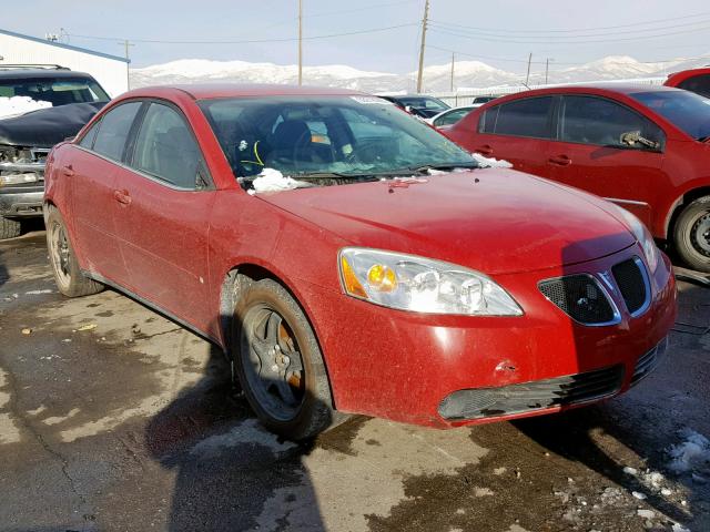 1G2ZF55B464237111 - 2006 PONTIAC G6 SE RED photo 1