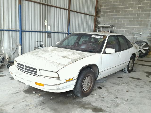 2G4WB55L6R1431430 - 1994 BUICK REGAL CUST WHITE photo 2