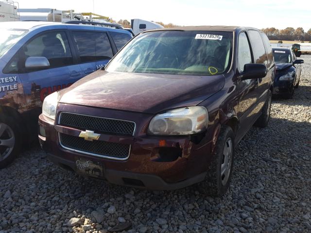 1GNDV23157D120809 - 2007 CHEVROLET UPLANDER L Tünd qırmızı foto 2