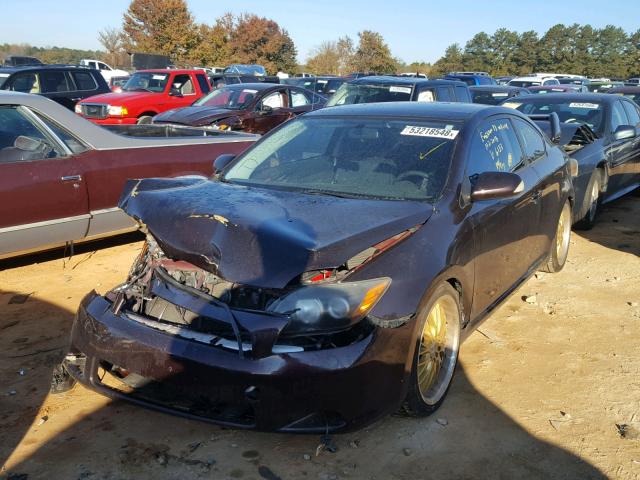 JTKDE3B71A0306133 - 2010 TOYOTA SCION TC 紫色 照片 2