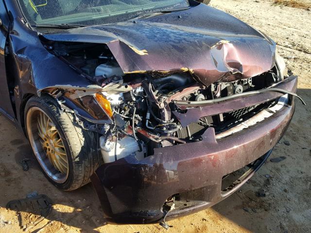 JTKDE3B71A0306133 - 2010 TOYOTA SCION TC 紫色 照片 9