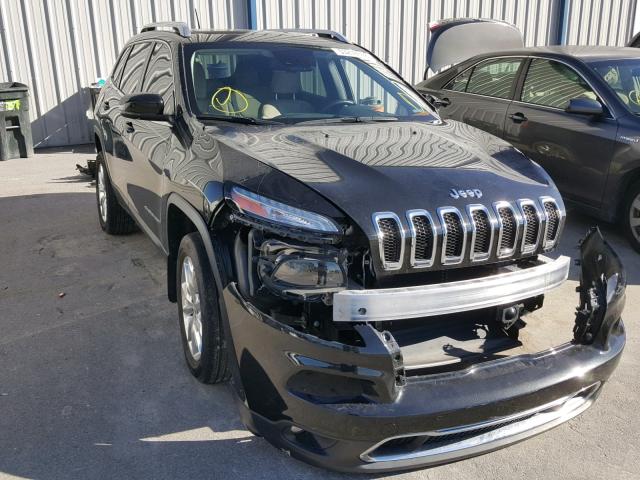 1C4PJMDS3FW544450 - 2015 JEEP CHEROKEE L BLACK photo 1