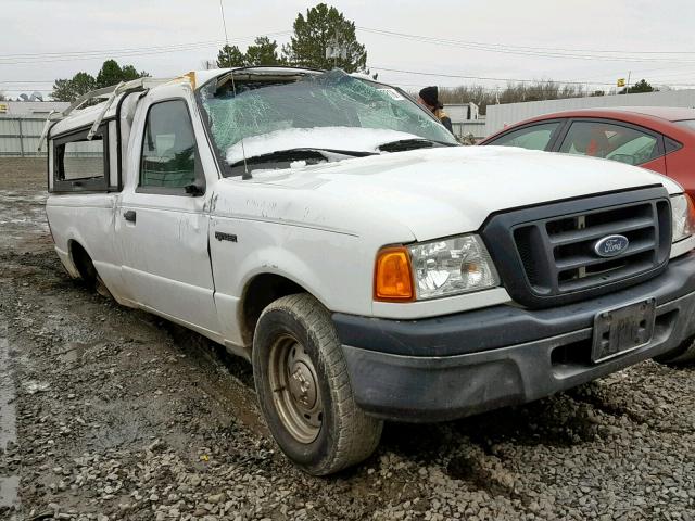 1FTYR10D54PB51463 - 2004 FORD RANGER WHITE photo 1