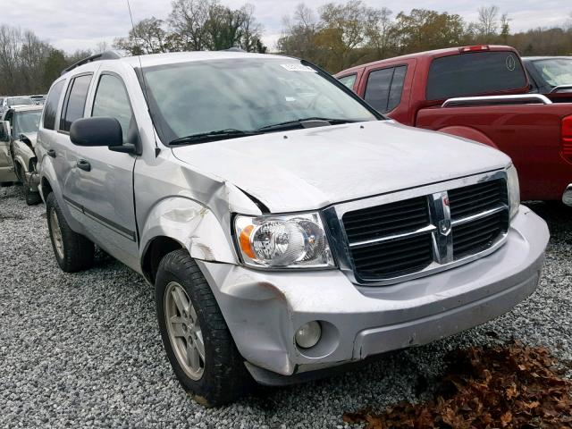 1D8HD48N78F132925 - 2008 DODGE DURANGO SL SILVER photo 1