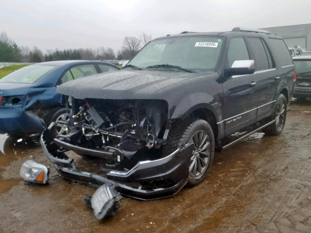 5LMJJ2JTXFEJ00505 - 2015 LINCOLN NAVIGATOR 黑色 照片 2