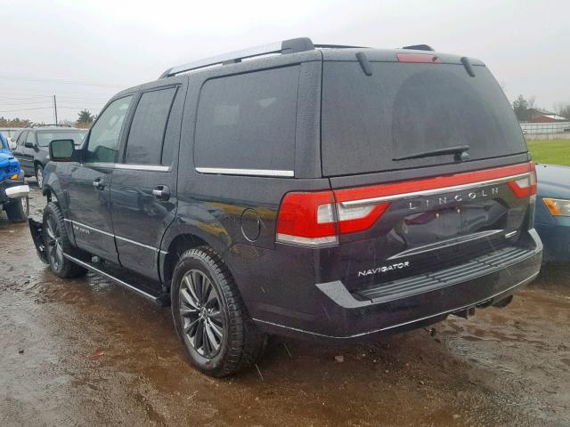 5LMJJ2JTXFEJ00505 - 2015 LINCOLN NAVIGATOR 黑色 照片 3