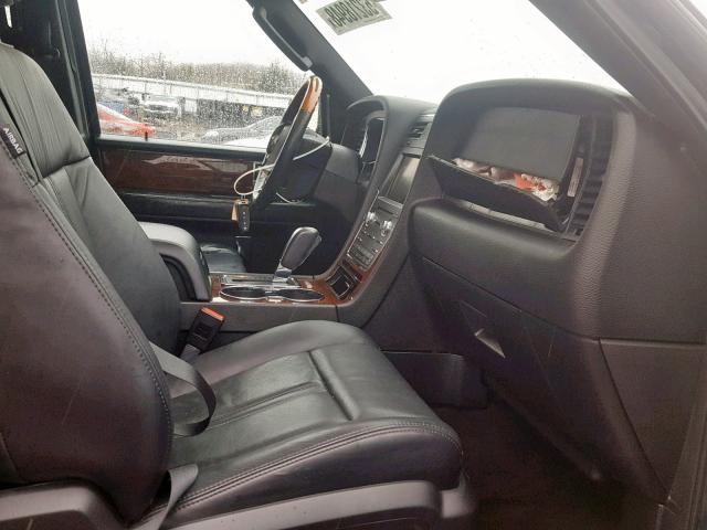 5LMJJ2JTXFEJ00505 - 2015 LINCOLN NAVIGATOR 黑色 照片 5