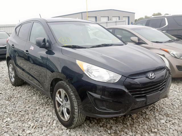 KM8JT3AB3CU487605 - 2012 HYUNDAI TUCSON GL BLACK photo 1