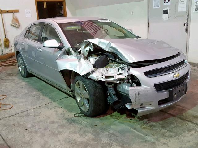 1G1ZC5E1XBF353805 - 2011 CHEVROLET MALIBU 1LT SILVER photo 1