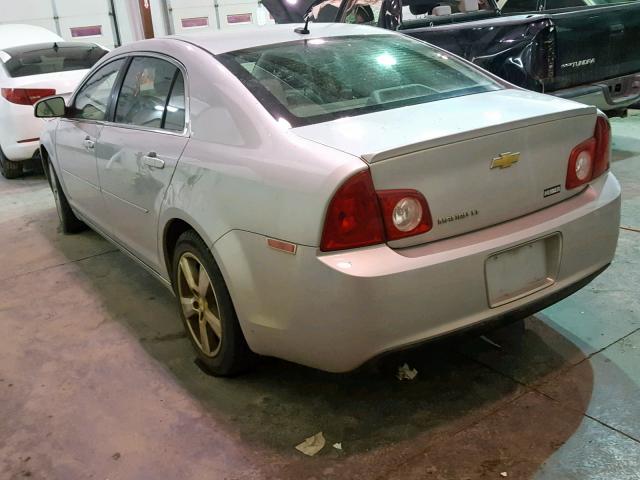 1G1ZC5E1XBF353805 - 2011 CHEVROLET MALIBU 1LT SILVER photo 3