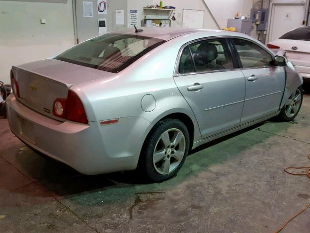 1G1ZC5E1XBF353805 - 2011 CHEVROLET MALIBU 1LT SILVER photo 4