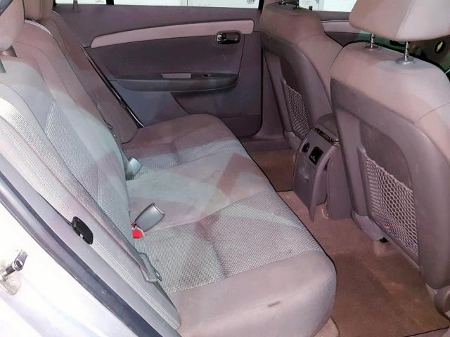 1G1ZC5E1XBF353805 - 2011 CHEVROLET MALIBU 1LT SILVER photo 6