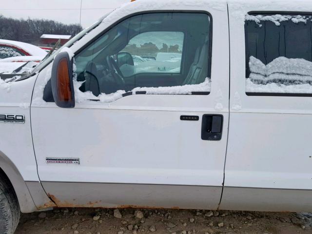 1FDSF30P03ED58904 - 2003 FORD F350 SRW S WHITE photo 10