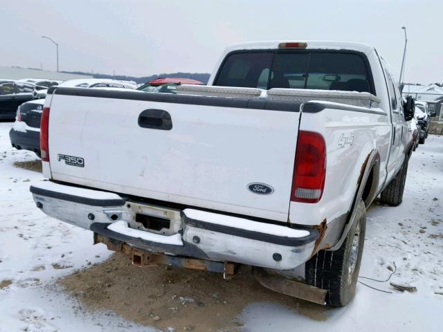 1FDSF30P03ED58904 - 2003 FORD F350 SRW S WHITE photo 4