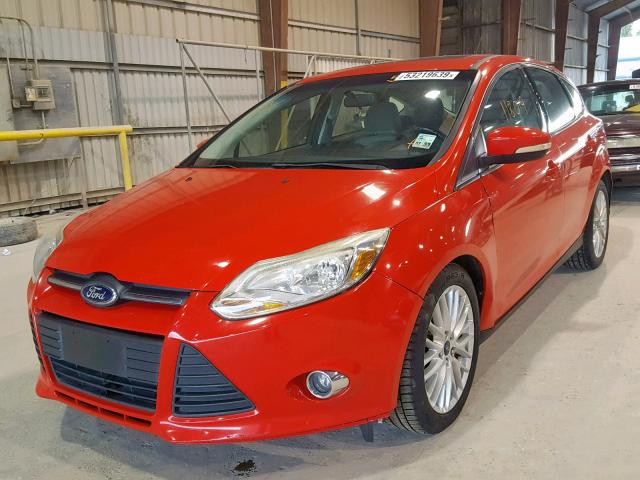1FADP3K27DL117632 - 2013 FORD FOCUS SE RED photo 2