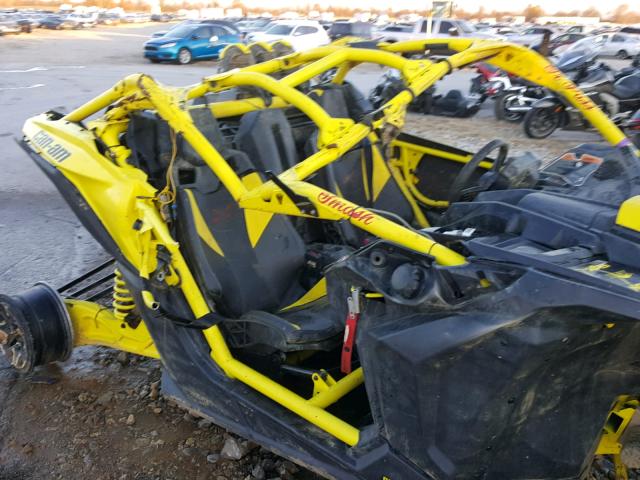 3JBVWAW22JK000744 - 2018 CAN-AM MAVERICK X YELLOW photo 9