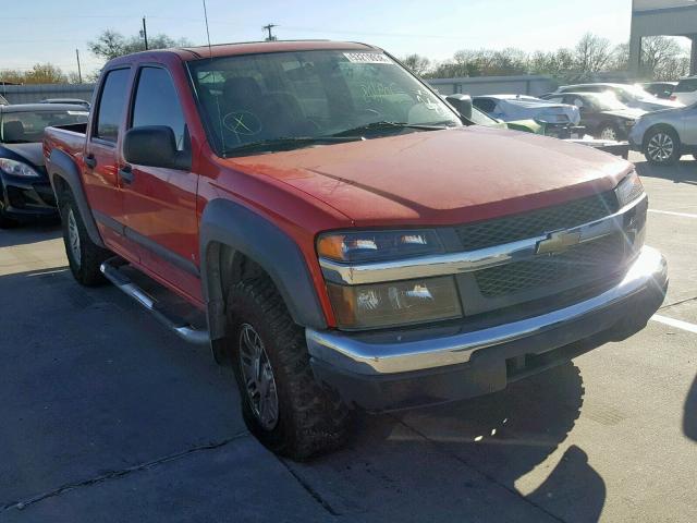 1GCDT136368318266 - 2006 CHEVROLET COLORADO RED photo 1