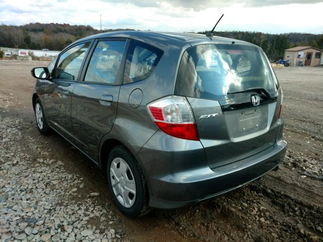 JHMGE8G36CC041538 - 2012 HONDA FIT CHARCOAL photo 3