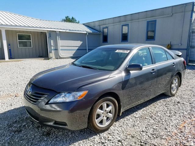 4T1BE46K17U517994 - 2007 TOYOTA CAMRY CE GRAY photo 2