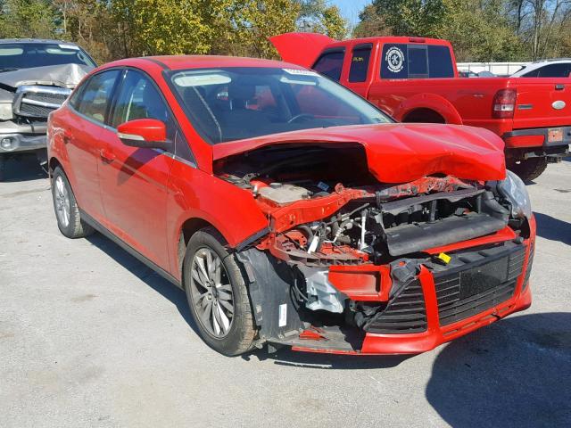 1FAHP3H21CL363132 - 2012 FORD FOCUS SEL RED photo 1