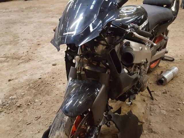 JKAZX4J128A074389 - 2008 KAWASAKI ZX600 J1 BLACK photo 9