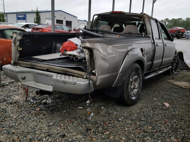 1N6ED29X54C453358 - 2004 NISSAN FRONTIER C TAN photo 4