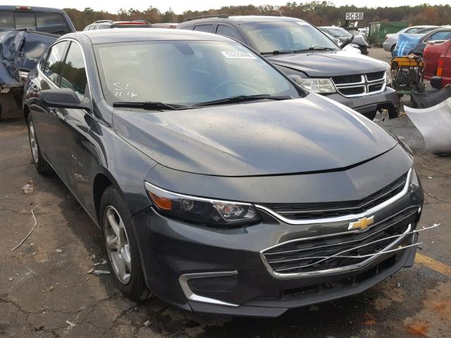 1G1ZB5ST3JF183164 - 2018 CHEVROLET MALIBU LS CHARCOAL photo 1