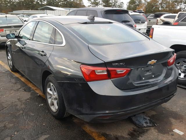 1G1ZB5ST3JF183164 - 2018 CHEVROLET MALIBU LS CHARCOAL photo 3