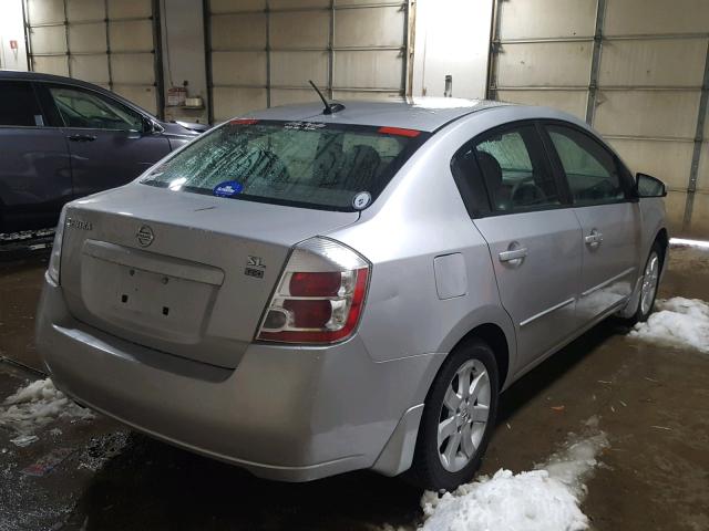 3N1AB61E19L666279 - 2009 NISSAN SENTRA 2.0 SILVER photo 4