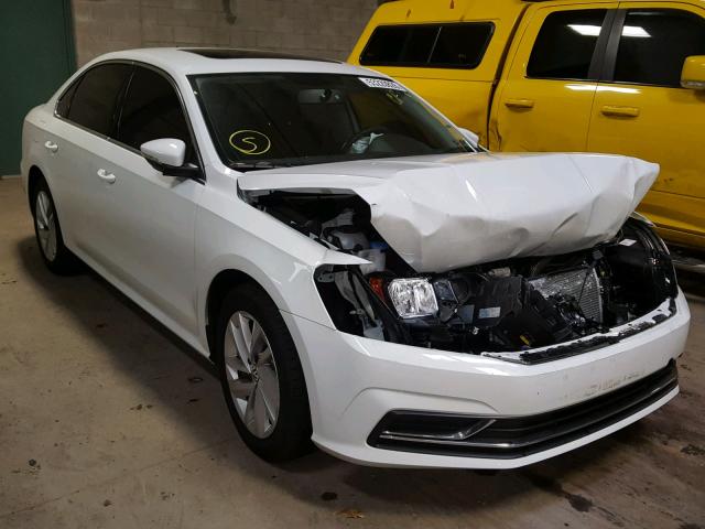 1VWBA7A3XJC013150 - 2018 VOLKSWAGEN PASSAT SE WHITE photo 1