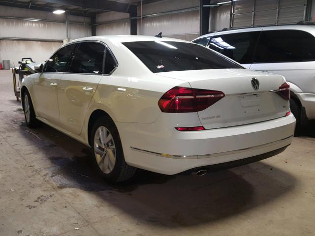 1VWBA7A3XJC013150 - 2018 VOLKSWAGEN PASSAT SE WHITE photo 3