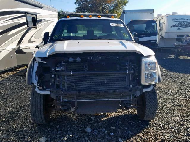 1FDUF5GT4FEA17355 - 2015 FORD F550 SUPER WHITE photo 9