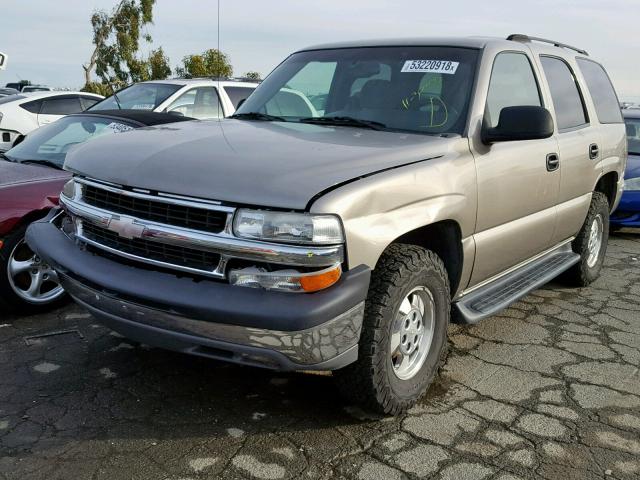 1GNEC13V13J310478 - 2003 CHEVROLET TAHOE GOLD photo 2