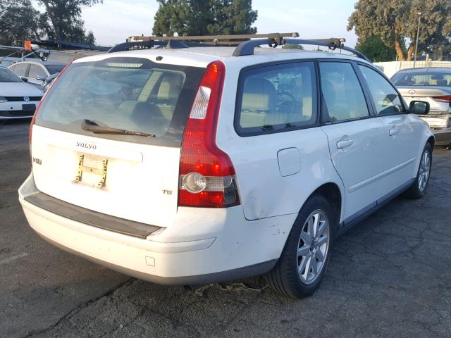 YV1MW682862191022 - 2006 VOLVO V50 T5 WHITE photo 4