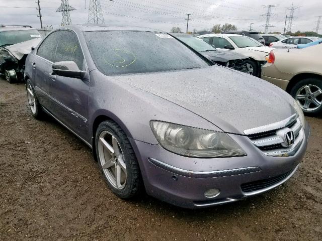 JH4KB16545C000518 - 2005 ACURA RL GRAY photo 1