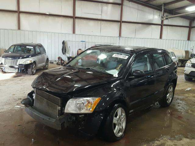 1B3HB48C59D164242 - 2009 DODGE CALIBER SX BLACK photo 2