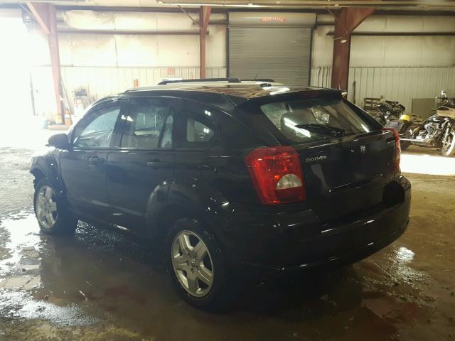 1B3HB48C59D164242 - 2009 DODGE CALIBER SX BLACK photo 3