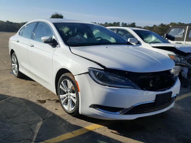 1C3CCCAB4GN108662 - 2016 CHRYSLER 200 LIMITE WHITE photo 1