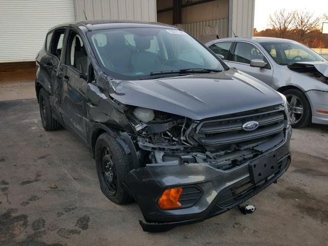 1FMCU0F73JUA71799 - 2018 FORD ESCAPE S BLACK photo 1