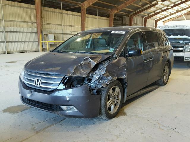 5FNRL5H94CB144655 - 2012 HONDA ODYSSEY TO GRAY photo 2