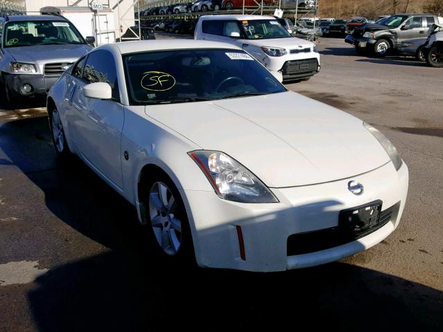 JN1AZ34D44M101536 - 2004 NISSAN 350Z COUPE WHITE photo 1