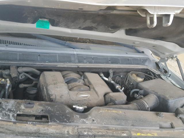 5N1AA08B06N722308 - 2006 NISSAN ARMADA SE SILVER photo 7